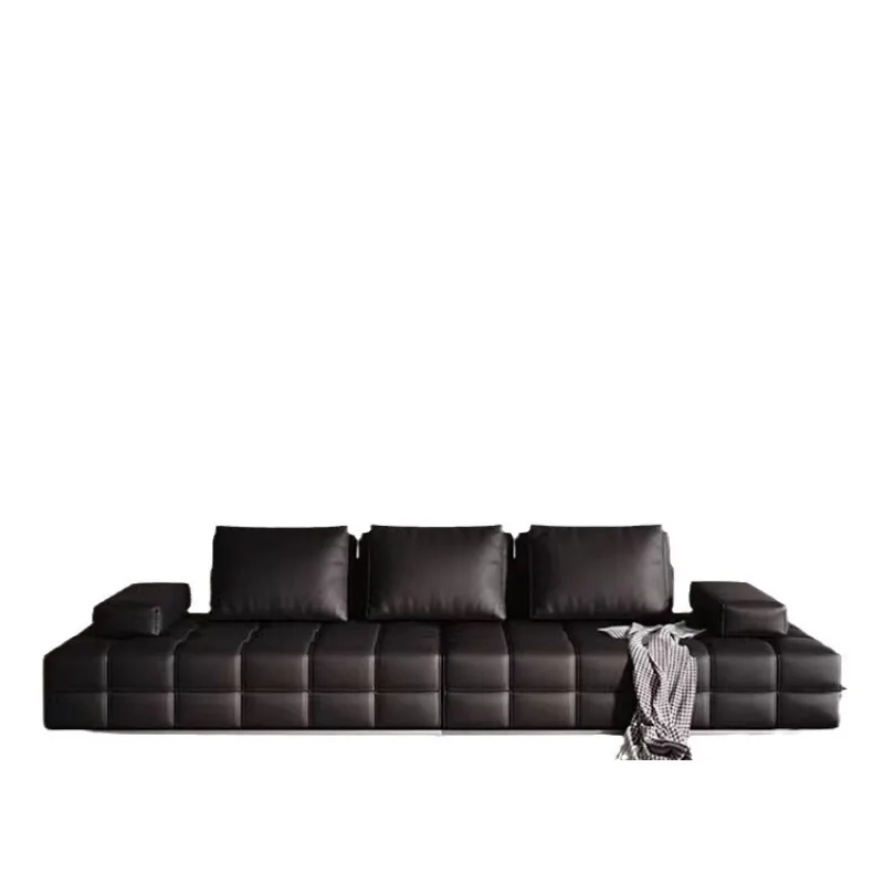 Straight row minimalist sofa new villa living room sofa designer large flat living room combination large sofa
Straight row minimalist sofa new villa living room sofa designer large flat living room combination large sofa