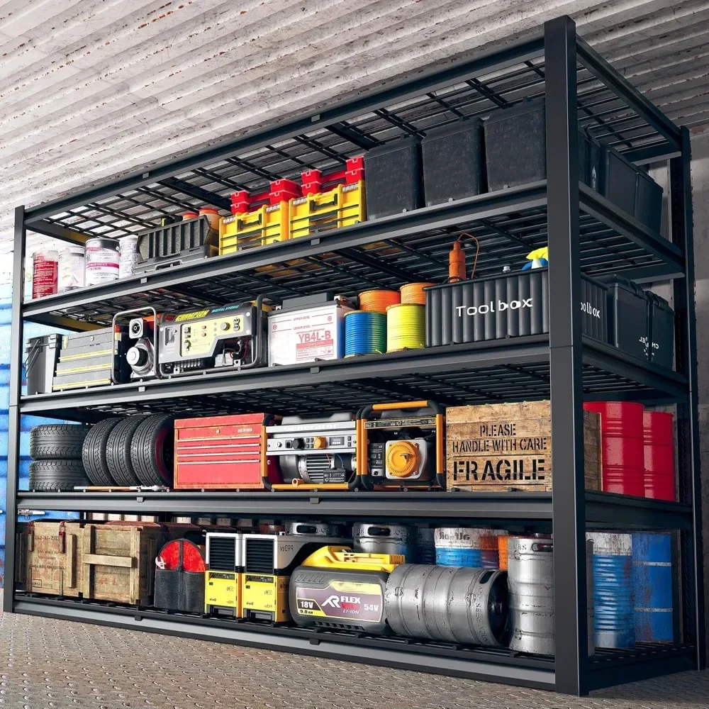 Garage Shelving Heavy Duty Storage Shelves Adjustable Tier Metal Shelving Unit for Storage Rack Garage Storage Shelves
Garage Shelving Heavy Duty Storage Shelves Adjustable Tier Metal Shelving Unit for Storage Rack Garage Storage Shelves