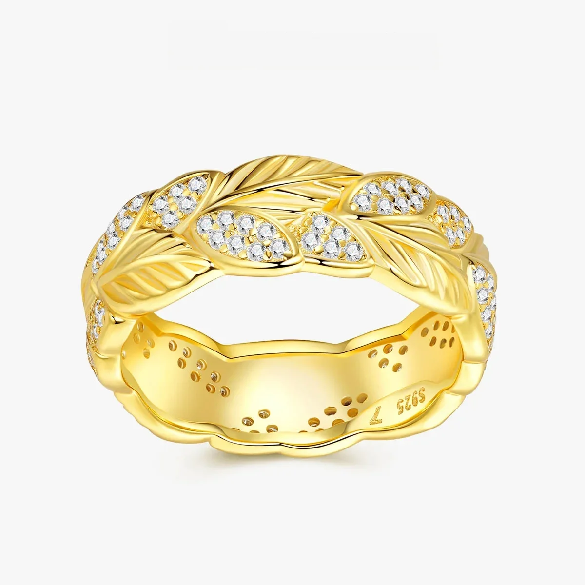 925 Sterling Silver Hollow Design Moissanite Women's Ring 0.52cttw Wide Band Exquisite Fashion Wedding Jewelry Trend Gift
925 Sterling Silver Hollow Design Moissanite Women's Ring 0.52cttw Wide Band Exquisite Fashion Wedding Jewelry Trend Gift