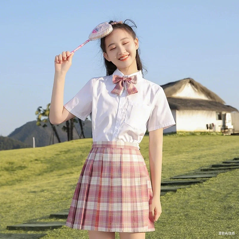 Korean School Uniform for Girls Japanese Seifuku Cosplay Student Sexy Jk Uniform School Clothes Pleated Skirt Dress Schoolgirl
Korean School Uniform for Girls Japanese Seifuku Cosplay Student Sexy Jk Uniform School Clothes Pleated Skirt Dress Schoolgirl