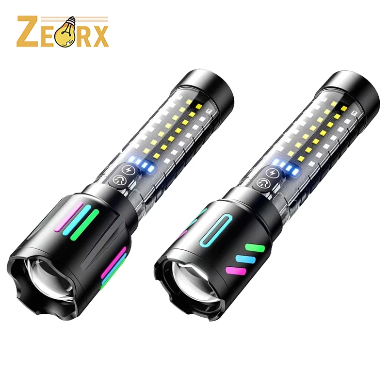 Rechargeable LED Flashlights High Lumens, Super Bright Flashlight with 5 Modes, Handheld Flashlight for Camping Emergencies
Rechargeable LED Flashlights High Lumens, Super Bright Flashlight with 5 Modes, Handheld Flashlight for Camping Emergencies