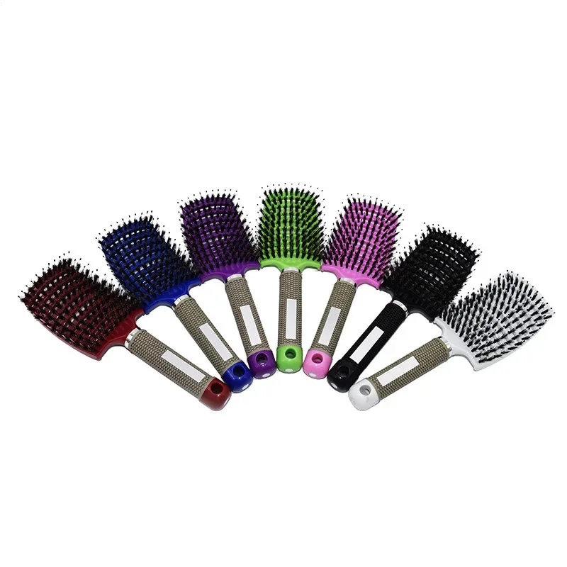 Hairbrush Anti Klit Brushy Haarborstel Women Detangler Hair Brush Bristle Nylon Scalp Massage Tangle Teaser Hair Brush Comb
Hairbrush Anti Klit Brushy Haarborstel Women Detangler Hair Brush Bristle Nylon Scalp Massage Tangle Teaser Hair Brush Comb