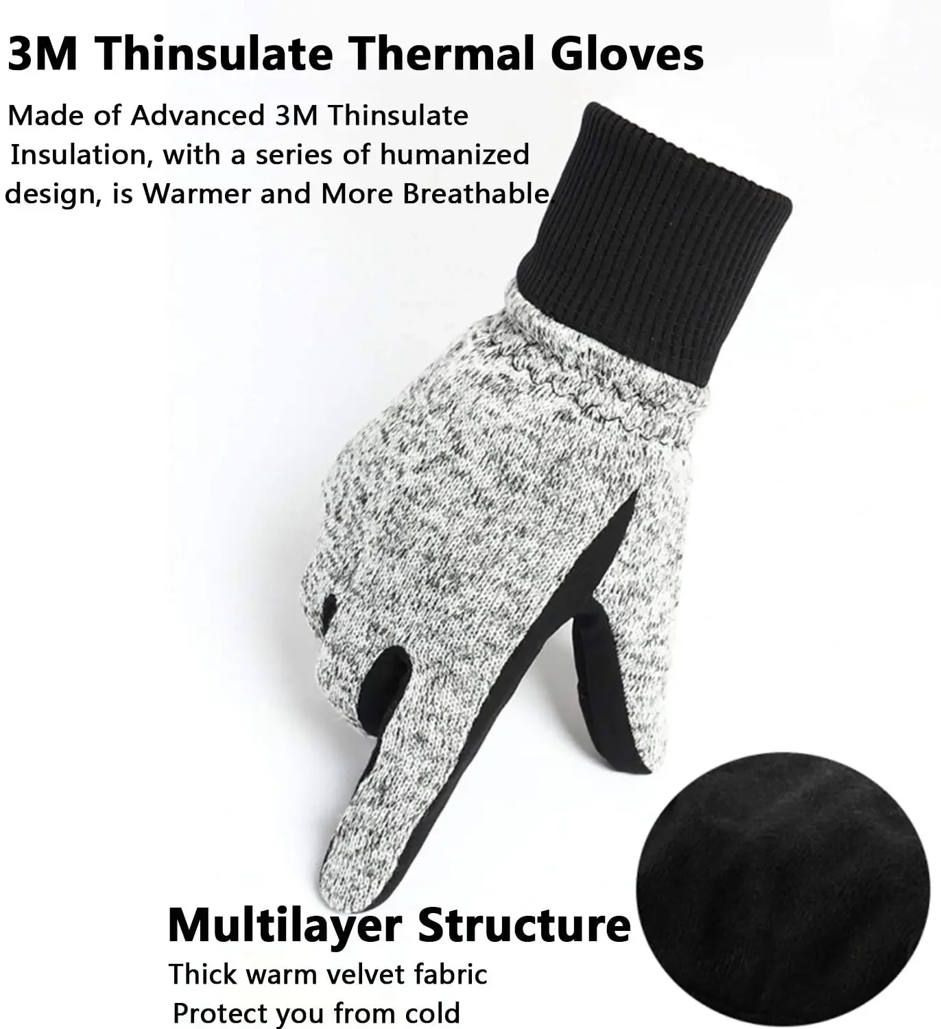 Cold Weather Warm Gloves, Running Gloves, Touchscreen Bike Gloves for Men Women, -20℉ Thinsulate Thermal Gloves, Winter Gloves
Cold Weather Warm Gloves, Running Gloves, Touchscreen Bike Gloves for Men Women, -20℉ Thinsulate Thermal Gloves, Winter Gloves