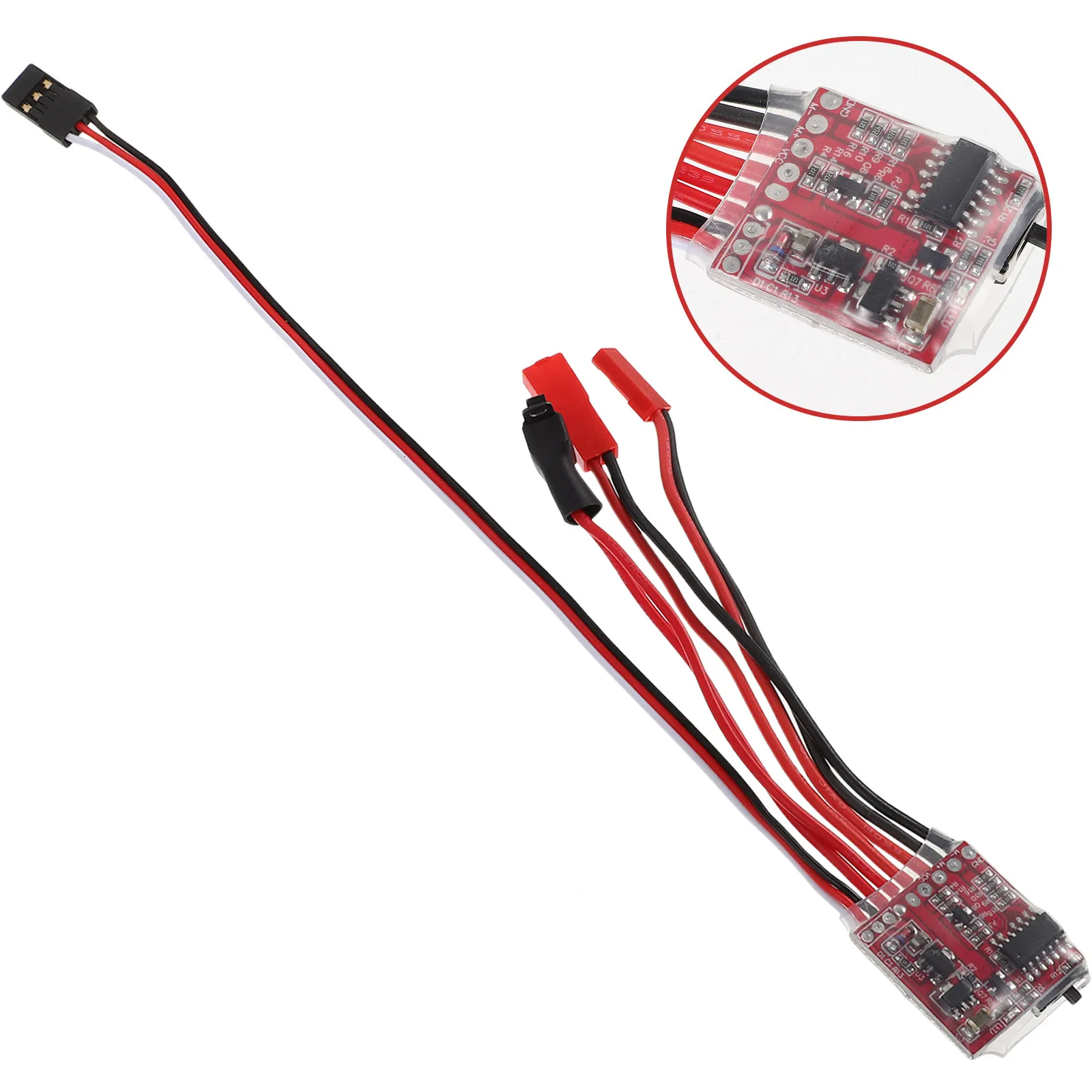 Brushed Esc Brake Switch Controller for Rc Cars Boats Two-Way Speed Forward Reverse Motor Controller Mini Rc Car Boat Accessory
Brushed Esc Brake Switch Controller for Rc Cars Boats Two-Way Speed Forward Reverse Motor Controller Mini Rc Car Boat Accessory