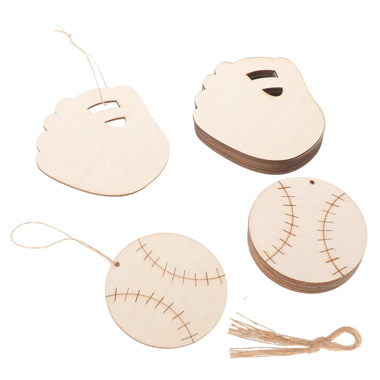 40Pcs Baseball Wooden Cutouts Unfinished Wooden Baseball Gloves Ornaments DIY Painting Craft Blanks Home Party Decoration Sports
40Pcs Baseball Wooden Cutouts Unfinished Wooden Baseball Gloves Ornaments DIY Painting Craft Blanks Home Party Decoration Sports