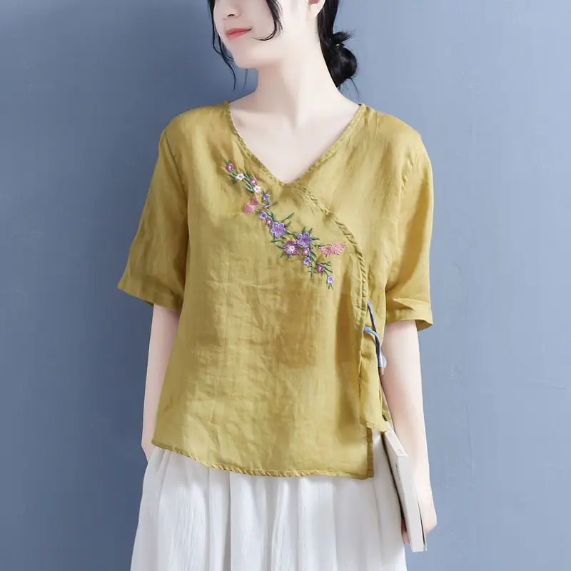Plus Size Women's Summer Casual Fashion T-Shirt Loose Thin Office Lady New Arrival Trendy Comfortable Breathable
Plus Size Women's Summer Casual Fashion T-Shirt Loose Thin Office Lady New Arrival Trendy Comfortable Breathable
