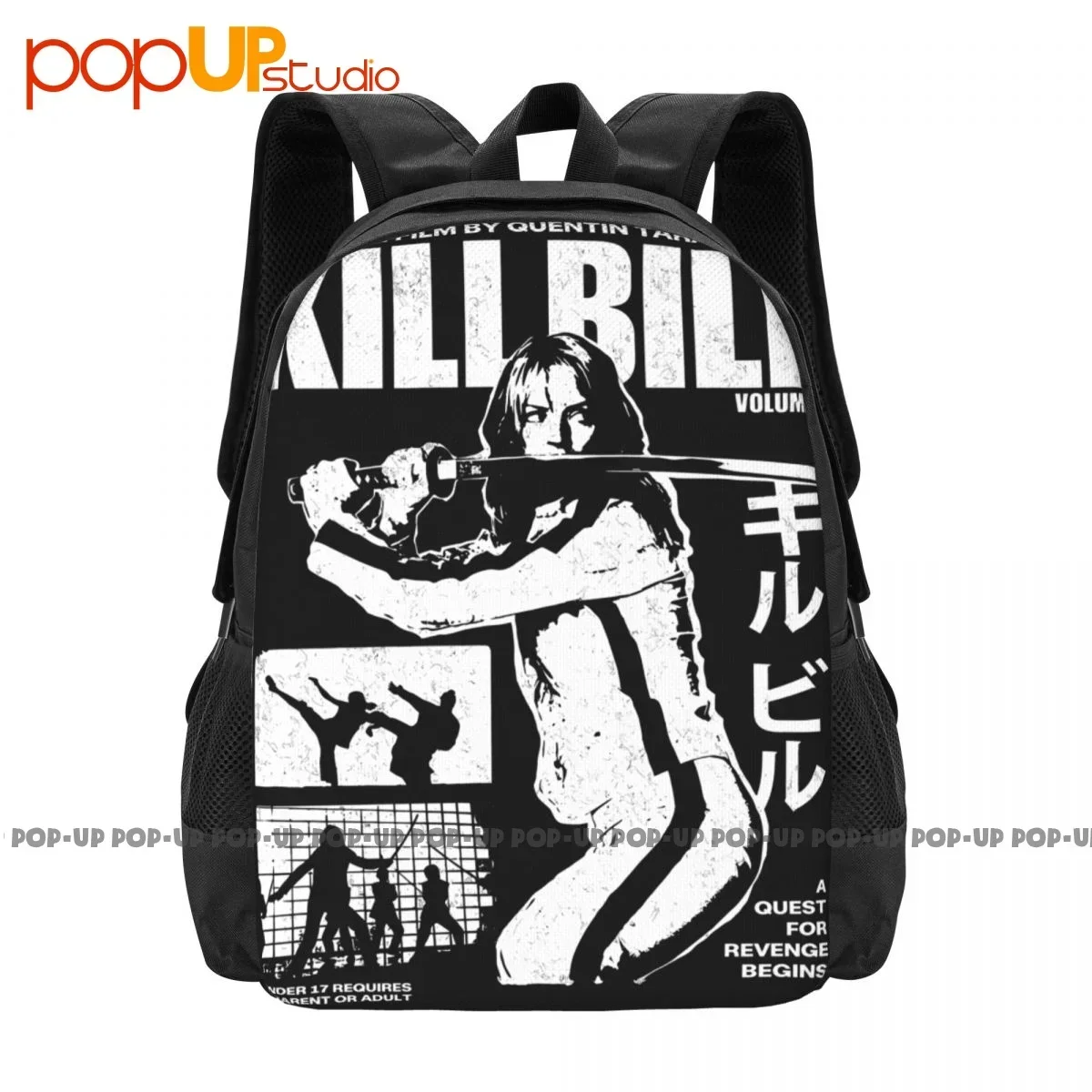 Kill Bill Vol 1 Vintage Black White Graphic Uma Thurman Backpack Large Capacity Gym Personalised
Kill Bill Vol 1 Vintage Black White Graphic Uma Thurman Backpack Large Capacity Gym Personalised