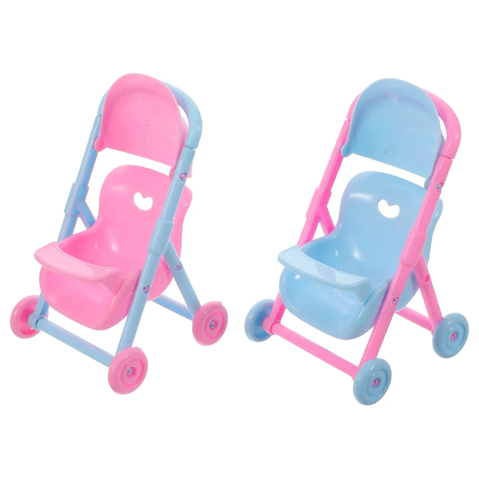 2Pcs Lightweight Foldable Vintage Baby Stroller for Children Pretend Play Realistic Mini Carriage Portable Educational
2Pcs Lightweight Foldable Vintage Baby Stroller for Children Pretend Play Realistic Mini Carriage Portable Educational