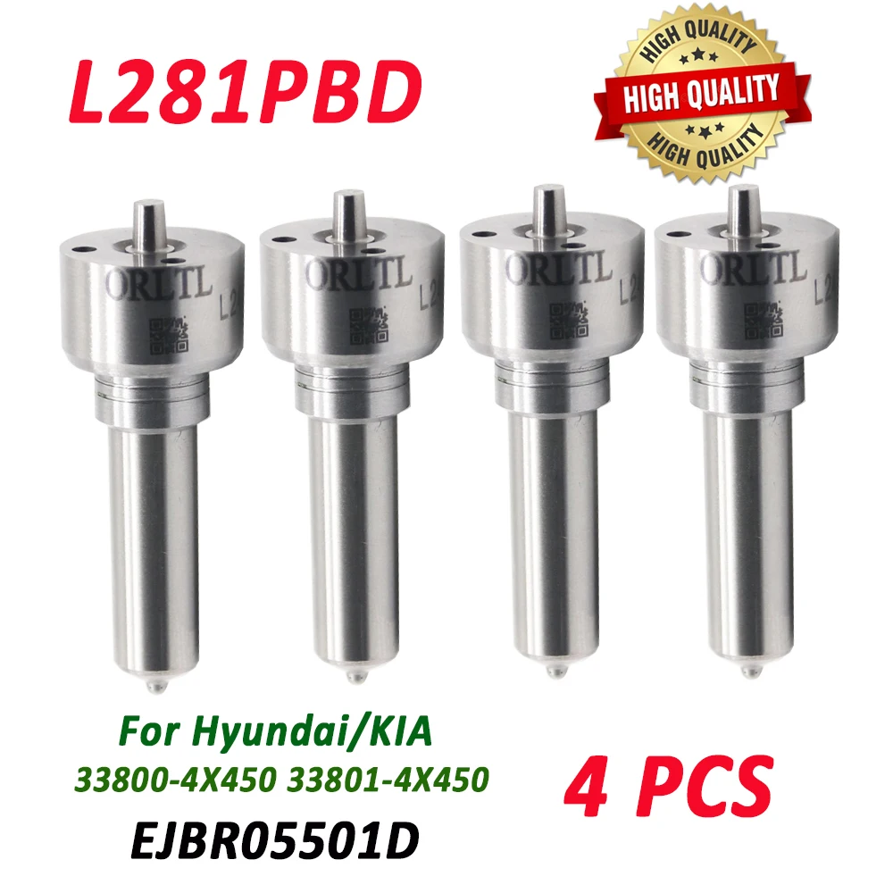 4 Pieces ORLTL L281PRD NEW EJBR05501D Diesel Injector Nozzle L281PBD Fuel Nozzle Tip for KIA Delphi 33800-4X450 33801-4X450
4 Pieces ORLTL L281PRD NEW EJBR05501D Diesel Injector Nozzle L281PBD Fuel Nozzle Tip for KIA Delphi 33800-4X450 33801-4X450
