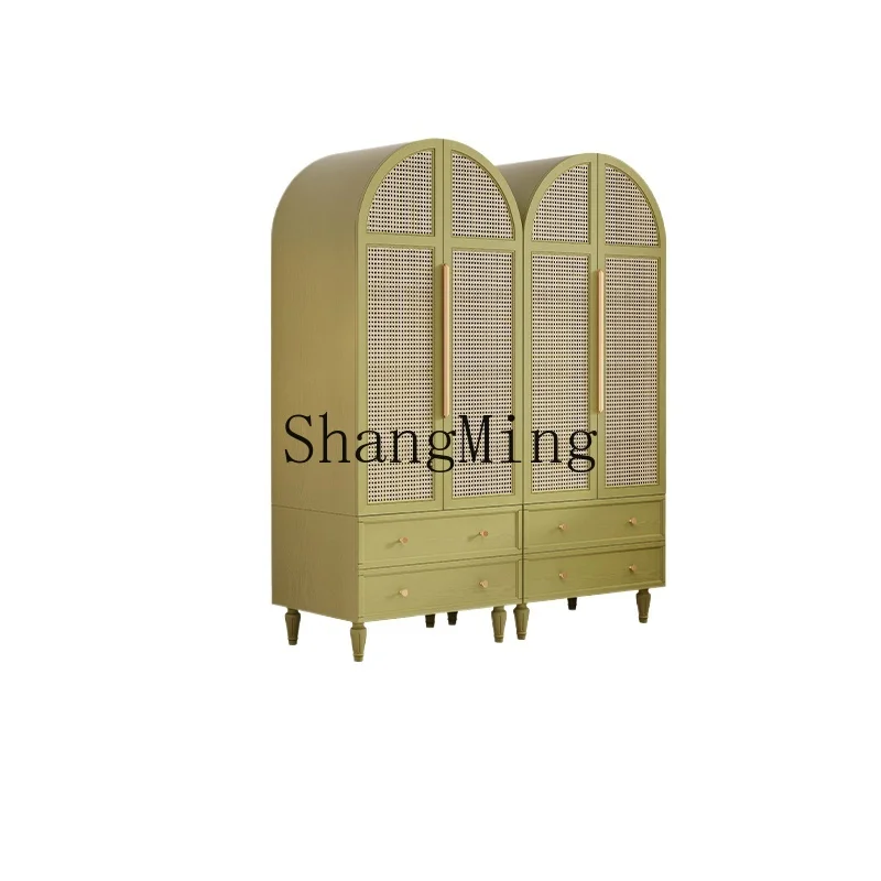 LXY bedroom wardrobe pure natural rattan combination wardrobe two-door small apartment hanging wardrobe
LXY bedroom wardrobe pure natural rattan combination wardrobe two-door small apartment hanging wardrobe