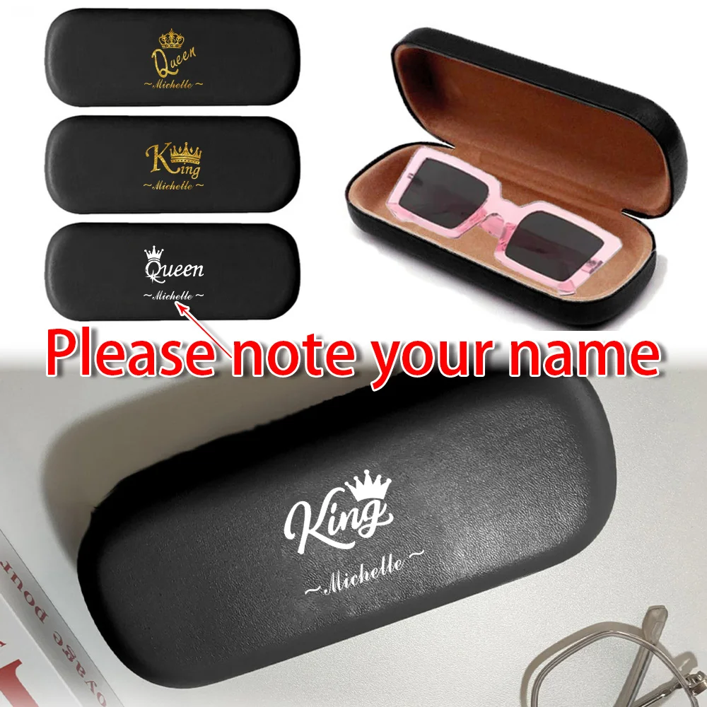 Customized Name Glasses Box Women PU Spectacle Case Sunglass Organizer Hard Shell Protector Portable Storage Container Purse DIY
Customized Name Glasses Box Women PU Spectacle Case Sunglass Organizer Hard Shell Protector Portable Storage Container Purse DIY