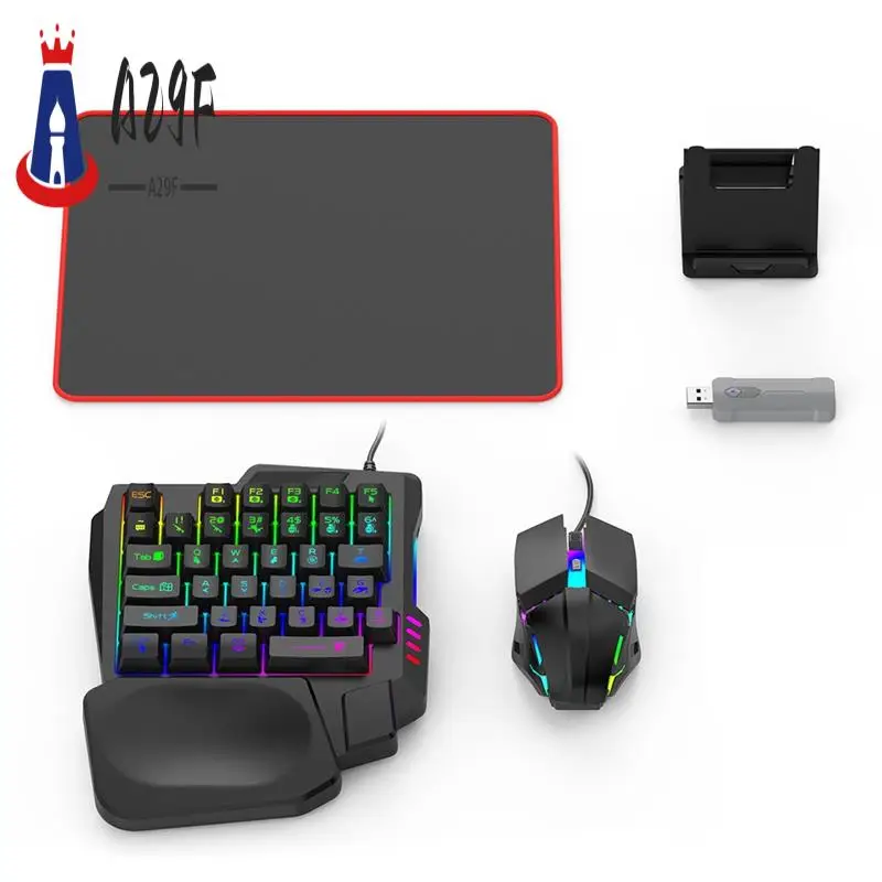 A29F-5 In 1 Mobile Controller Gaming Keyboard Mouse Converter BT 5.3 For PUBG Gaming Keyboard And Mouse Combo
A29F-5 In 1 Mobile Controller Gaming Keyboard Mouse Converter BT 5.3 For PUBG Gaming Keyboard And Mouse Combo