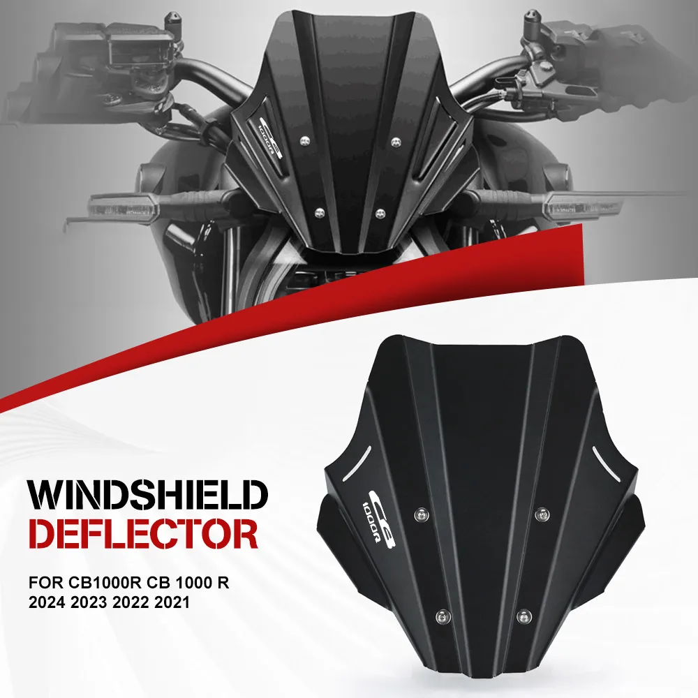 Windscreen Wind Shield Deflector For Honda CB1000R CB 1000 R 2024 2023 2022 2021 Motorcycle Windshield Screen Visor Accessories
Windscreen Wind Shield Deflector For Honda CB1000R CB 1000 R 2024 2023 2022 2021 Motorcycle Windshield Screen Visor Accessories