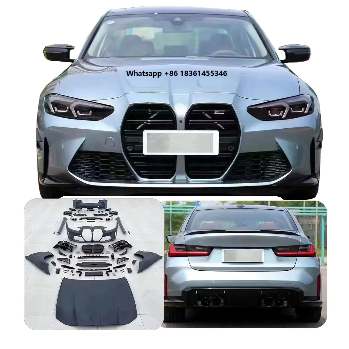 For 3 Series G20 G28 2023 XDS Upgrade To M3 M4 Style Front Bumper Body Kit
For 3 Series G20 G28 2023 XDS Upgrade To M3 M4 Style Front Bumper Body Kit