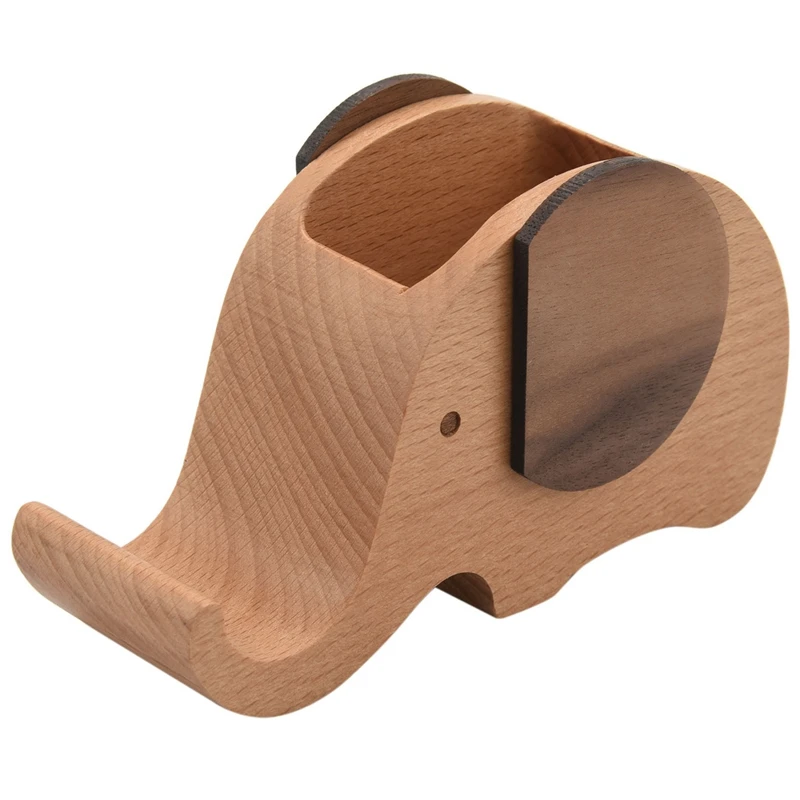 Wooden Elephant Cell Phone Holder/Stand With Pen&Pencil Holder Desk Decoration Multi-Functional Supplies Stationery Organizer Gi
Wooden Elephant Cell Phone Holder/Stand With Pen&Pencil Holder Desk Decoration Multi-Functional Supplies Stationery Organizer Gi