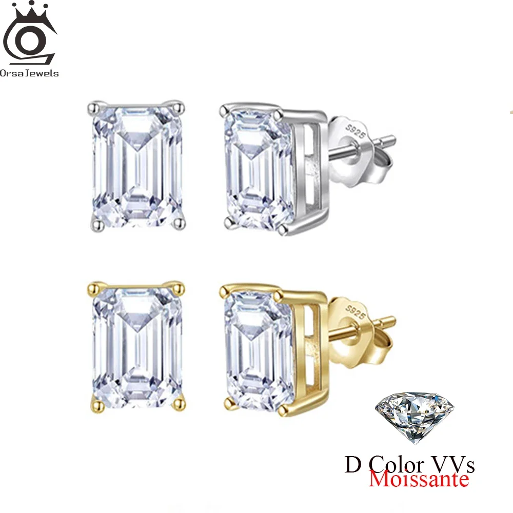 ORSA JEWELS Изумрудная огранка D Цвет Муассанит Диамантовые серьги-гвоздики для женщин 1 карат 2 карата 3 карата 4 карата Ювелирные изделия из стерлингового серебра 925 пробы SMOE08
ORSA JEWELS Изумрудная огранка D Цвет Муассанит Диамантовые серьги-гвоздики для женщин 1 карат 2 карата 3 карата 4 карата Ювелирные изделия из стерлингового серебра 925 пробы SMOE08