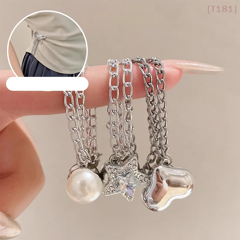 Женские регулируемые зажимы для одежды с декором в виде бабочек — мгновенное укорачивание рукавов, подходят для рубашек, платьев, брюк.
Женские регулируемые зажимы для одежды с декором в виде бабочек — мгновенное укорачивание рукавов, подходят для рубашек, платьев, брюк.