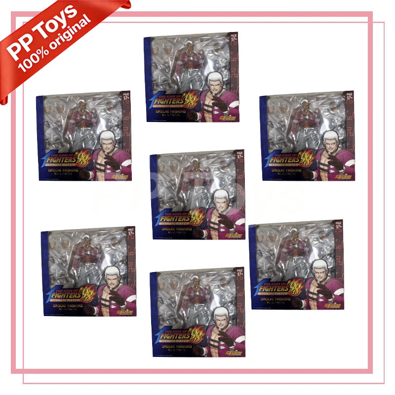 Оригинальные коллекционные фигурки 1/12 The King of Fighters '98 Ultimate Match Orochi Yashiro в наличии, модель аниме-персонажа
Оригинальные коллекционные фигурки 1/12 The King of Fighters '98 Ultimate Match Orochi Yashiro в наличии, модель аниме-персонажа