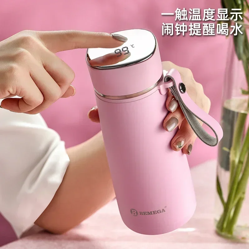 Smart Insulated Cup for Women, 316 Stainless Steel Large Capacity Cute Portable Compact Internet Celebrity Water Bottle
Smart Insulated Cup for Women, 316 Stainless Steel Large Capacity Cute Portable Compact Internet Celebrity Water Bottle