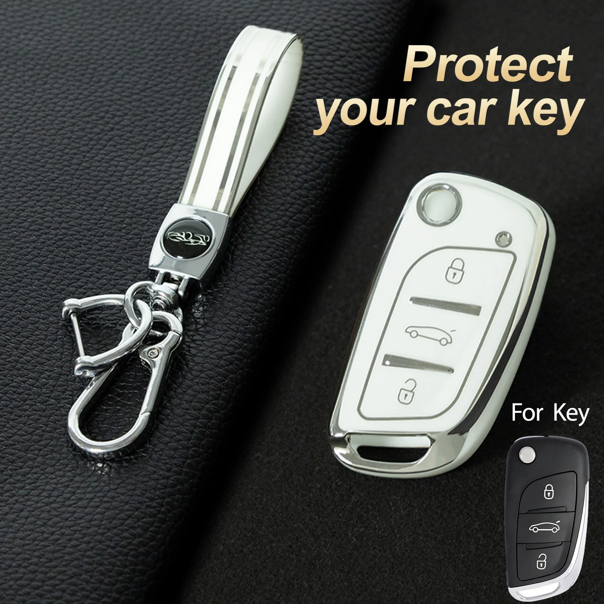 Car Key Cover For Citroen C1 C2 C3 C4 C4L Picasso C5 X7 Peugeot 107 207 306 307 308 407 3008 DS3 DS4 DS5 DS6 3 Button Keychain
Car Key Cover For Citroen C1 C2 C3 C4 C4L Picasso C5 X7 Peugeot 107 207 306 307 308 407 3008 DS3 DS4 DS5 DS6 3 Button Keychain