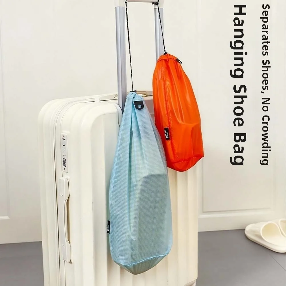 Silicon Coated Nylon Slippers Storage Bag Solid Color Bundle Pocket Drawstring Shoes Bag Dust-proof Waterproof
Silicon Coated Nylon Slippers Storage Bag Solid Color Bundle Pocket Drawstring Shoes Bag Dust-proof Waterproof