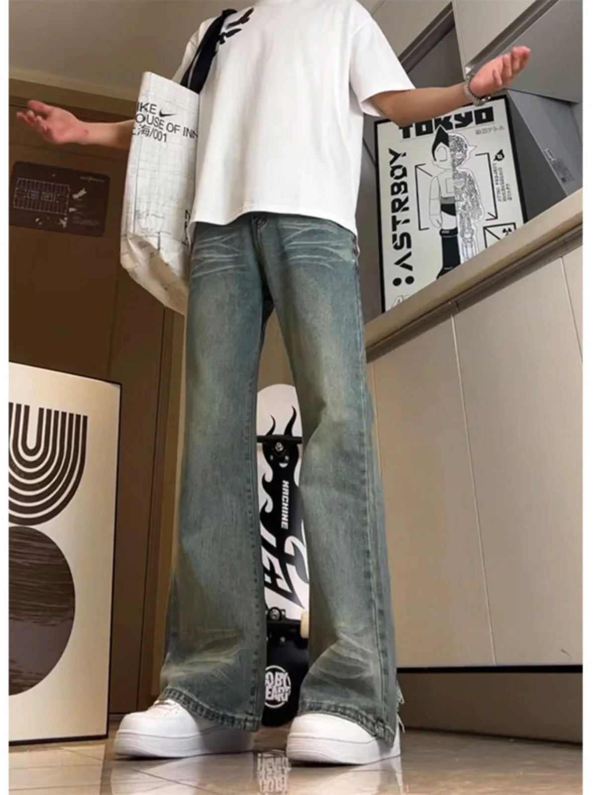 Slim Fit Casual Loose Thin Denim Jeans for Men Autumn Spring Wear High Street Style Comfortable Long Trousers Teenager Fashion
Slim Fit Casual Loose Thin Denim Jeans for Men Autumn Spring Wear High Street Style Comfortable Long Trousers Teenager Fashion