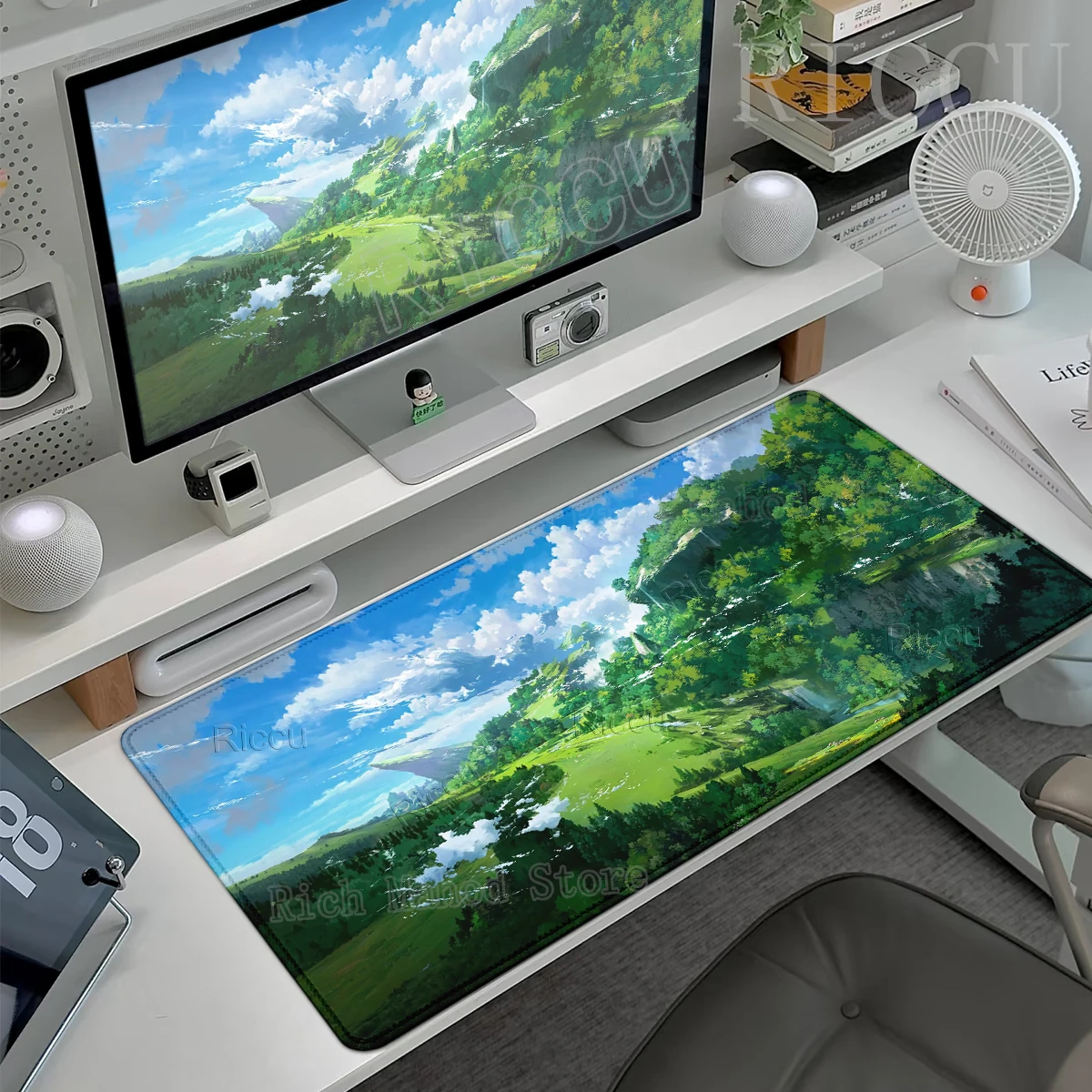 Green Natural Landscape Mouse Pad XXL Large Gaming Table Mats Anti-Slip Rubber Desk Rug Gamer Offices Computer Accessories Mats
Green Natural Landscape Mouse Pad XXL Large Gaming Table Mats Anti-Slip Rubber Desk Rug Gamer Offices Computer Accessories Mats