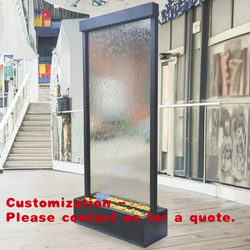 custom.LED Lighted Indoor Waterfall Fountain Floor and Wall Standing Panel Office Decorative Use
custom.LED Lighted Indoor Waterfall Fountain Floor and Wall Standing Panel Office Decorative Use