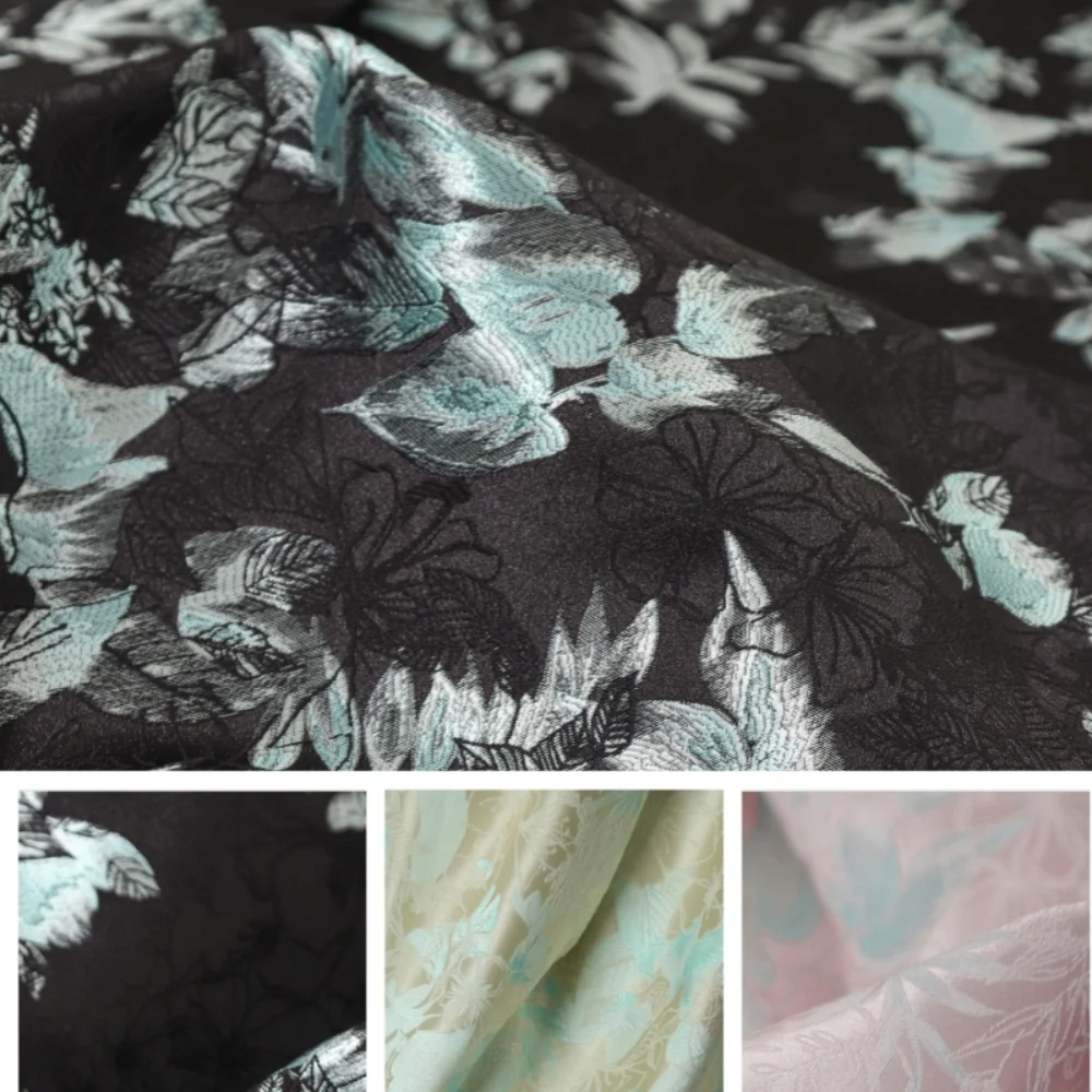 Жаккардовая ткань Темное плетение Полиэстер Вышитая куртка Cheongsam Одежда Дизайнерские ткани Ткань Diy Шитье по метрам 
Жаккардовая ткань Темное плетение Полиэстер Вышитая куртка Cheongsam Одежда Дизайнерские ткани Ткань Diy Шитье по метрам