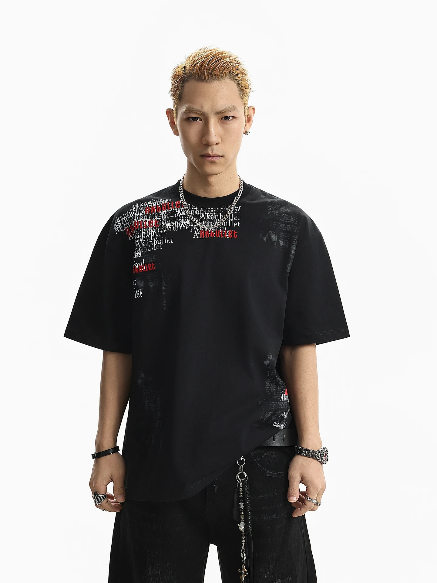 BETEBULE American High Street Color Block Letter Print round Neck Short Sleeve T-Shirt Men Summer Vintage Loose Top
BETEBULE American High Street Color Block Letter Print round Neck Short Sleeve T-Shirt Men Summer Vintage Loose Top