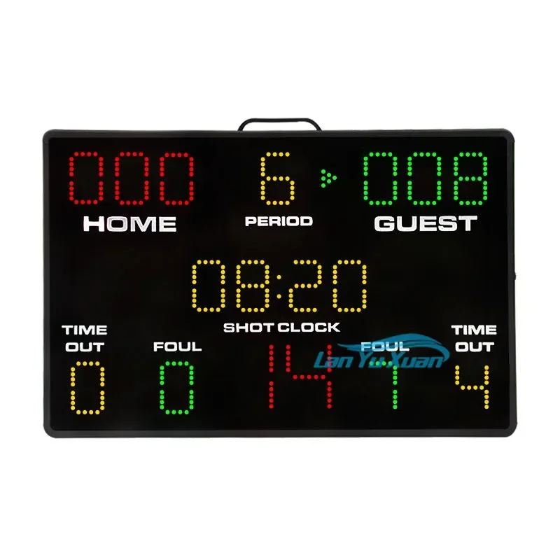 2026 CHEETIE CP43 Indoor Game Electronic Wall Mounted Large LED Digital Basketball Scoreboard with Shot Clock
2026 CHEETIE CP43 Indoor Game Electronic Wall Mounted Large LED Digital Basketball Scoreboard with Shot Clock