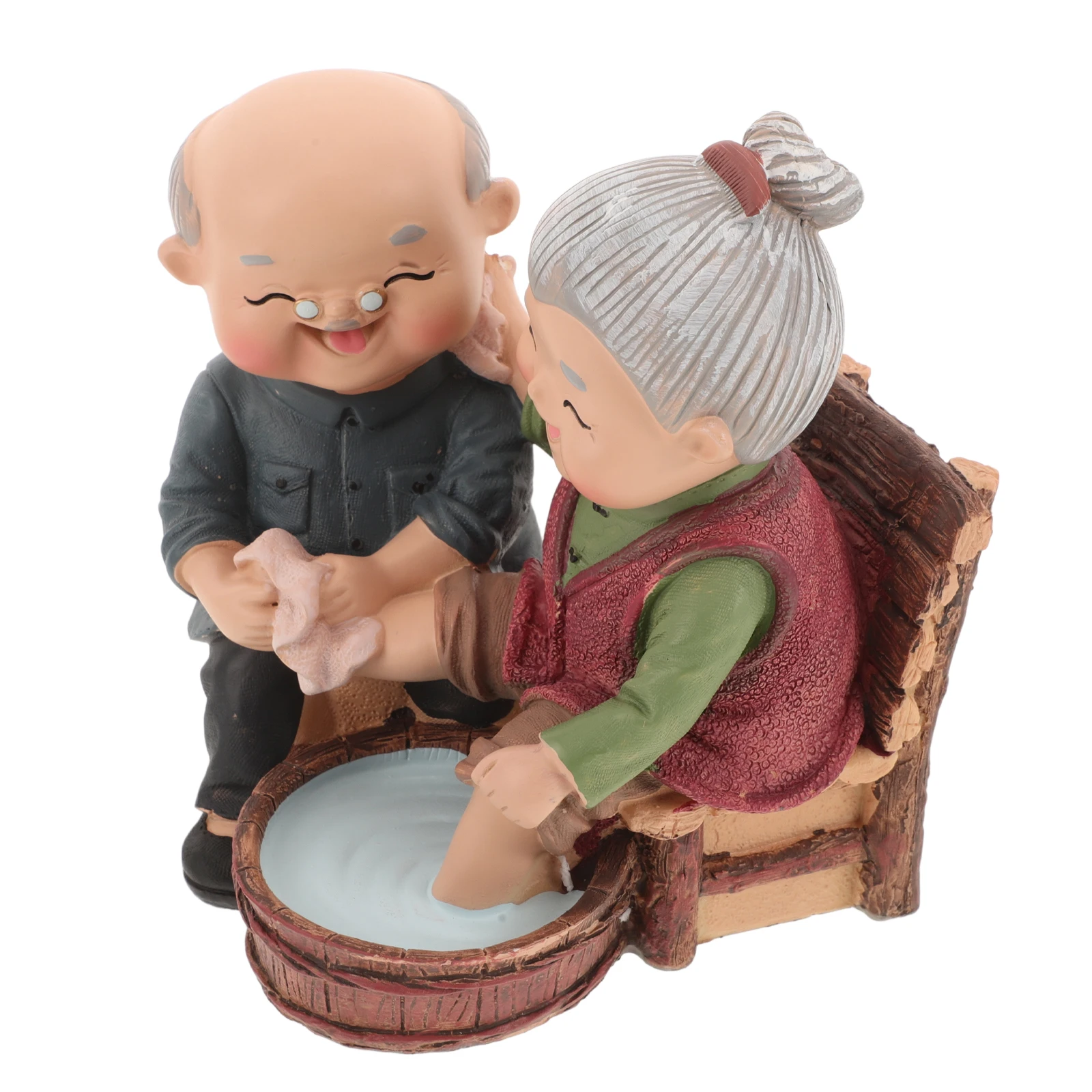 Elderly Couple Statue Resin Home Decor Grandparents Sculpture Husband Wife Ornament Mini Figurines Display Love Safe Materials
Elderly Couple Statue Resin Home Decor Grandparents Sculpture Husband Wife Ornament Mini Figurines Display Love Safe Materials