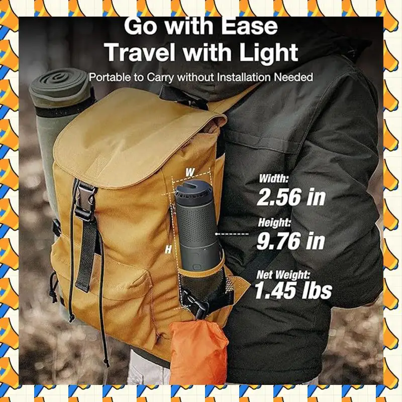 ABYB Telescopic LED Camping Lantern,Tripod Base, Handiness For Adventure, Hiking, Fishing - Enhanced Campsite Ambiance
ABYB Telescopic LED Camping Lantern,Tripod Base, Handiness For Adventure, Hiking, Fishing - Enhanced Campsite Ambiance