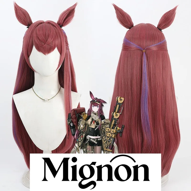 Парик для косплея Arknights La Pluma с шапочкой на голове, ушками животных и разноцветными бликами
Парик для косплея Arknights La Pluma с шапочкой на голове, ушками животных и разноцветными бликами