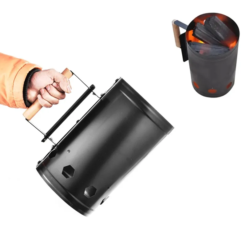 Ведро зажигания из нержавеющей стали для пикника на открытом воздухе с ручкой, подходит для барбекю на открытом воздухе, необходимое для туризма
Ведро зажигания из нержавеющей стали для пикника на открытом воздухе с ручкой, подходит для барбекю на открытом воздухе, необходимое для туризма