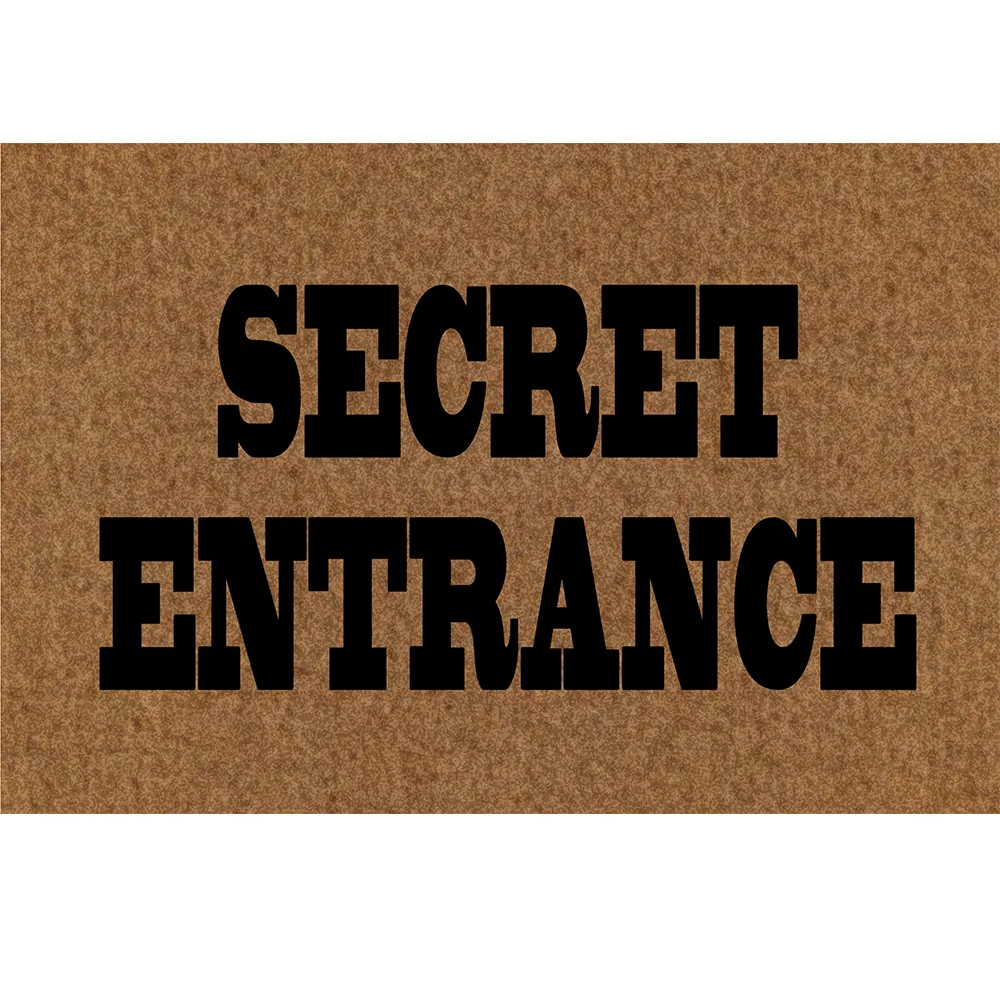 Door Mat Outdoor Welcome Mats Secret Entrance doormat Secret Entrance Wall Decor for Home Office Cafes Bar Mat
Door Mat Outdoor Welcome Mats Secret Entrance doormat Secret Entrance Wall Decor for Home Office Cafes Bar Mat