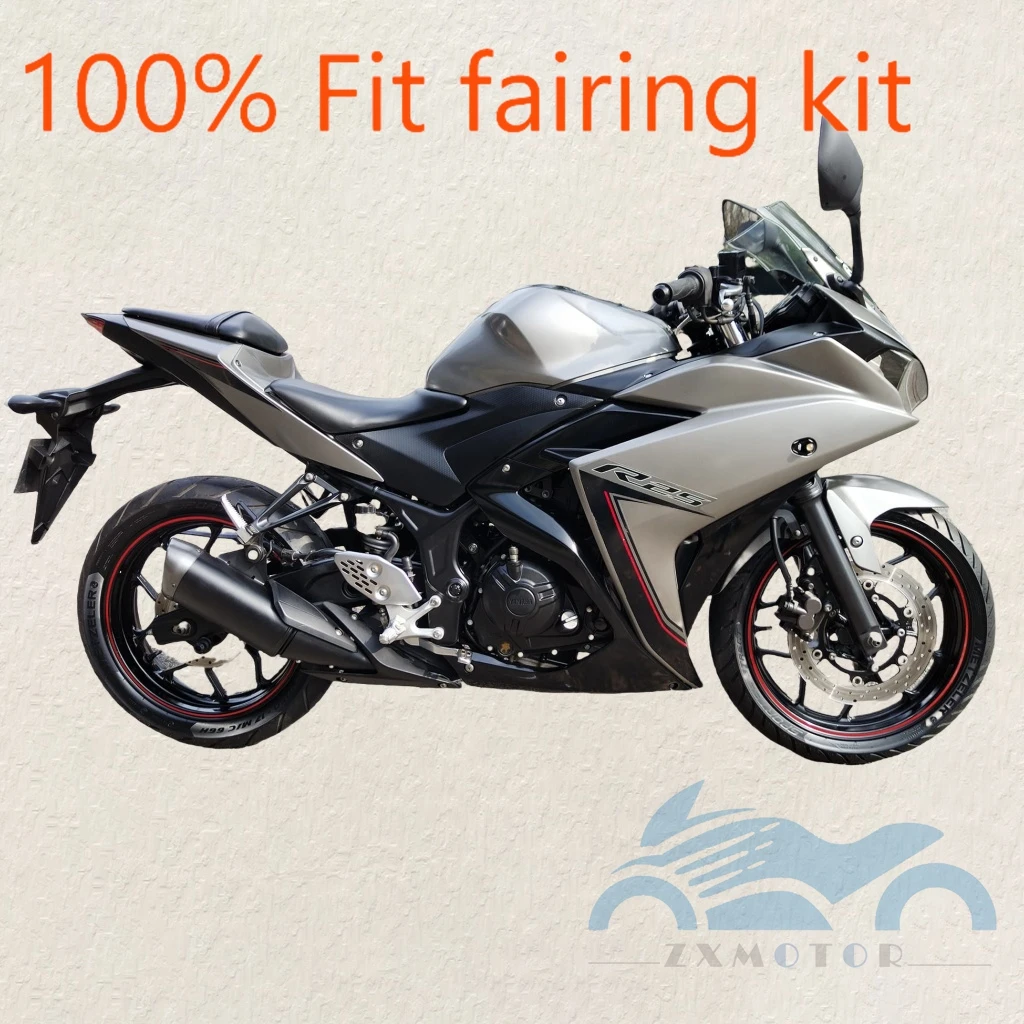 New Silvery Bodywork shell housing Cover fit For YAMAHA YZF R25 R3 2013 2014 2015 2016 2017 2018 YZF-R25 YZF-R3 Fairing kit
New Silvery Bodywork shell housing Cover fit For YAMAHA YZF R25 R3 2013 2014 2015 2016 2017 2018 YZF-R25 YZF-R3 Fairing kit
