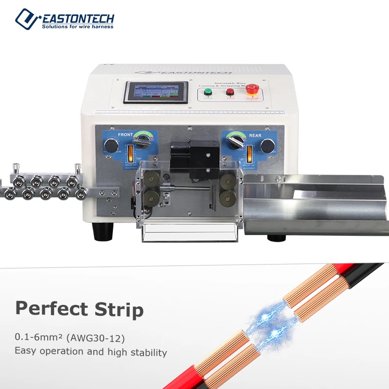 EW-3095 High-Precision Fast Speed 6mm2 Automatic Wire Stripping Machine Multifunctional Cable Manufacturing Equipment Strip Cut
EW-3095 High-Precision Fast Speed 6mm2 Automatic Wire Stripping Machine Multifunctional Cable Manufacturing Equipment Strip Cut