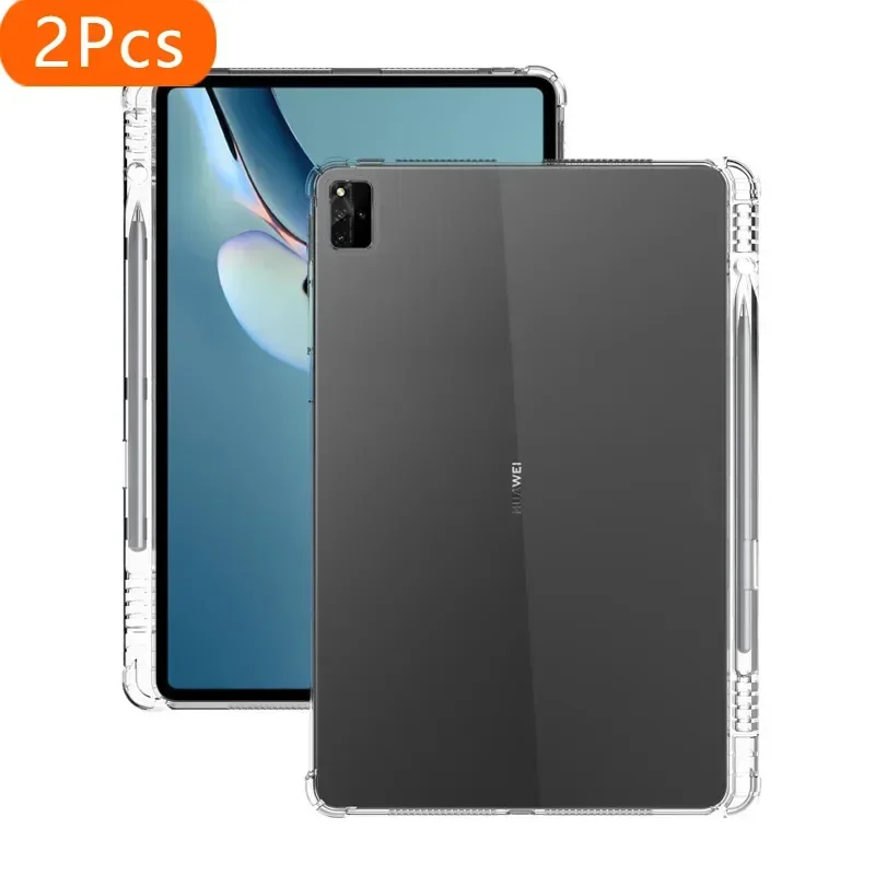 2Pcs Pencil Solt Case for Huawei MatePad Pro 11 12.6 10.8 Paper Honor Pad 10.4 V7 V6 T10 Cover Clear Soft Air-bag Pen Holder She
2Pcs Pencil Solt Case for Huawei MatePad Pro 11 12.6 10.8 Paper Honor Pad 10.4 V7 V6 T10 Cover Clear Soft Air-bag Pen Holder She