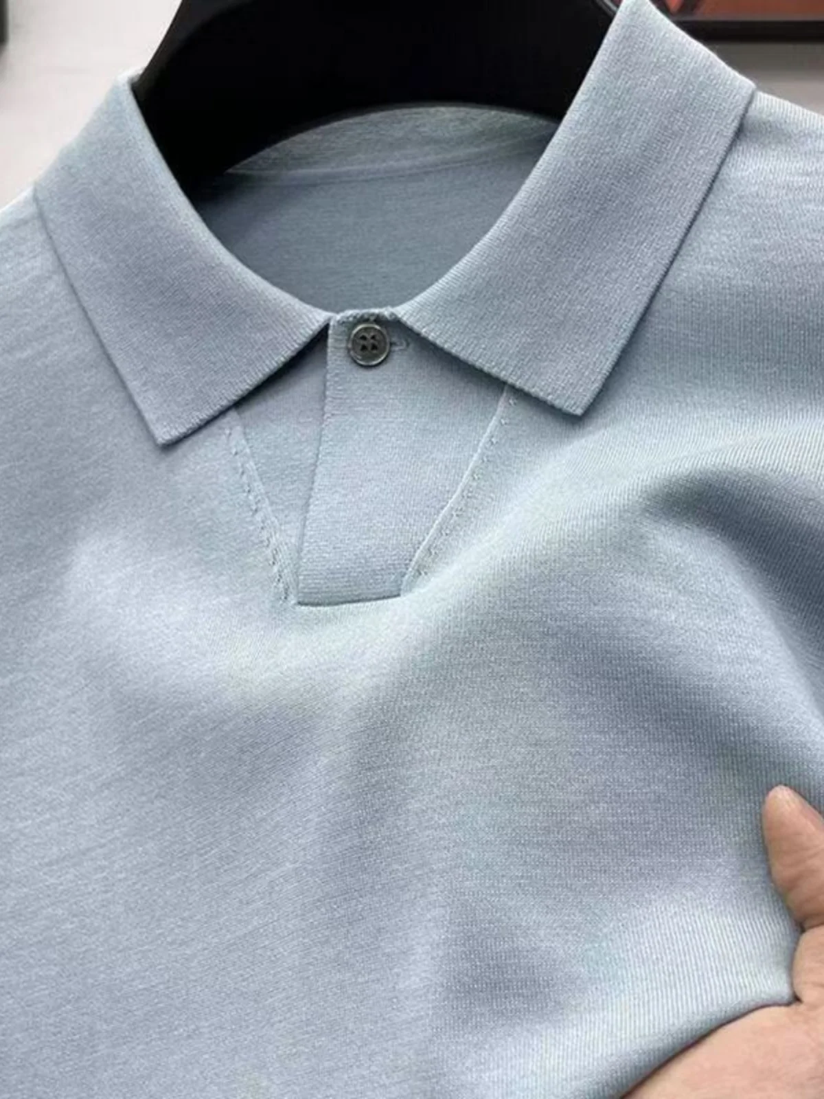 Comfortable Knitted Shirt for Men Summer 2024 Fashionable Retro Trendy Pure Color Versatile Business Casual Short Sleeve
Comfortable Knitted Shirt for Men Summer 2024 Fashionable Retro Trendy Pure Color Versatile Business Casual Short Sleeve