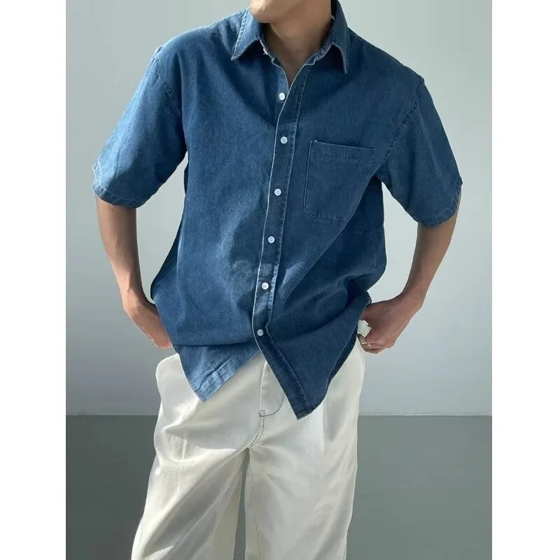 2026 Men's Summer Short Sleeve Shirt Casual Versatile Lapel Shirt Thin Jacket
2026 Men's Summer Short Sleeve Shirt Casual Versatile Lapel Shirt Thin Jacket