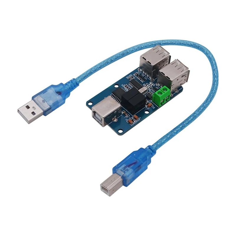 USB Isolator, 2500V USB HUB Isolator, USB Isolation Board, ADUM4160 ADUM3160 Support USB Control Transmission
USB Isolator, 2500V USB HUB Isolator, USB Isolation Board, ADUM4160 ADUM3160 Support USB Control Transmission