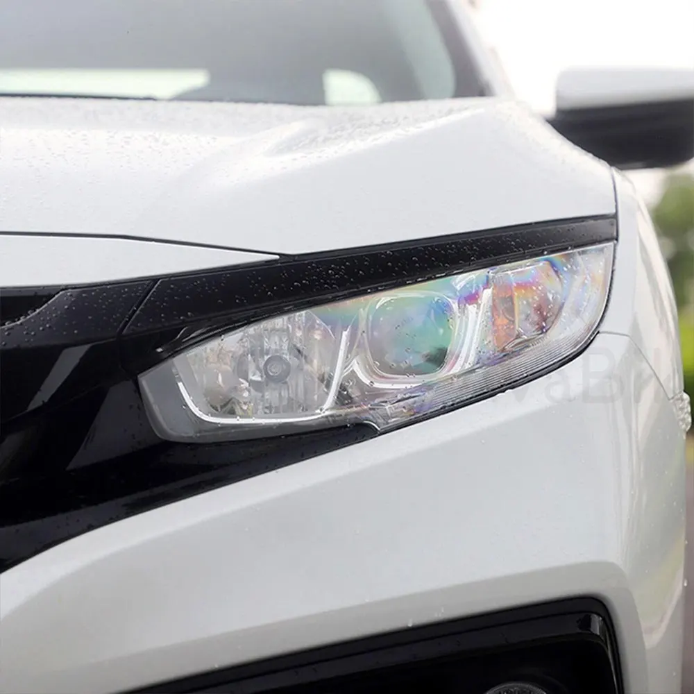 PPFCar Защитная пленка для фар, передний светильник, прозрачная дымчатая черная наклейка из ТПУ для Honda Civic 10-го поколения 2016-2021, аксессуары
PPFCar Защитная пленка для фар, передний светильник, прозрачная дымчатая черная наклейка из ТПУ для Honda Civic 10-го поколения 2016-2021, аксессуары