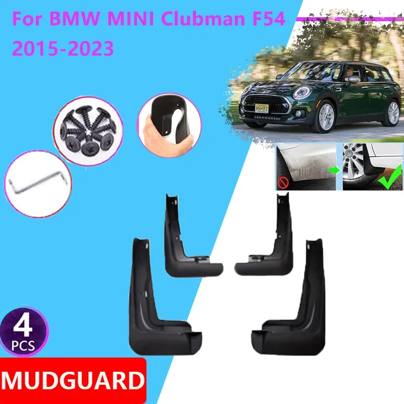 Car Mudguards for BMW MINI Clubman F54 2015~2023 Rear Fenders Wheels Protector Flares Mud Flaps Splash Guards Covers Accessories
Car Mudguards for BMW MINI Clubman F54 2015~2023 Rear Fenders Wheels Protector Flares Mud Flaps Splash Guards Covers Accessories