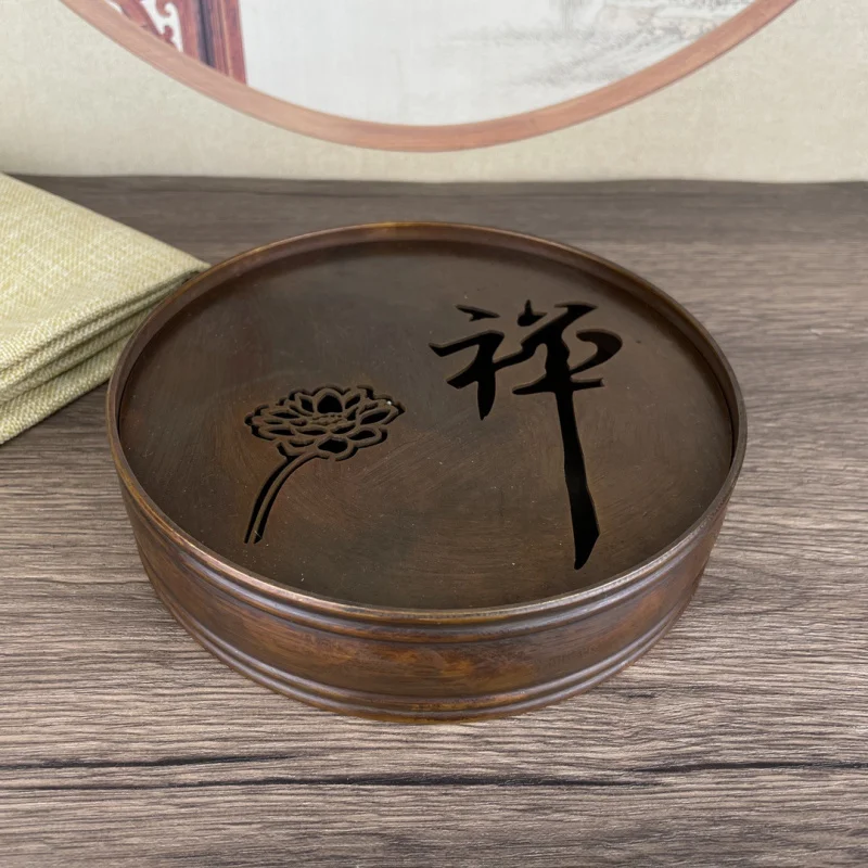 Antique Brass Zen Tea Strainer Ornament Retro New Chinese Style Study Room Tea Room Office Decoration Gift
Antique Brass Zen Tea Strainer Ornament Retro New Chinese Style Study Room Tea Room Office Decoration Gift
