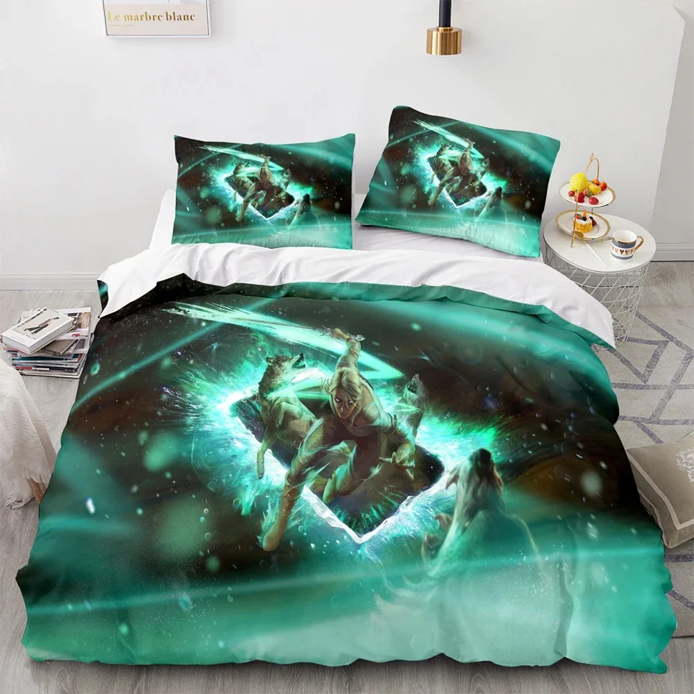 3D Print Game Witchers Bedding Set,Duvet Cover Comforter Bed Set Quilt Cover Pillowcase,King Queen Twin Size Boys Girls Adults
3D Print Game Witchers Bedding Set,Duvet Cover Comforter Bed Set Quilt Cover Pillowcase,King Queen Twin Size Boys Girls Adults