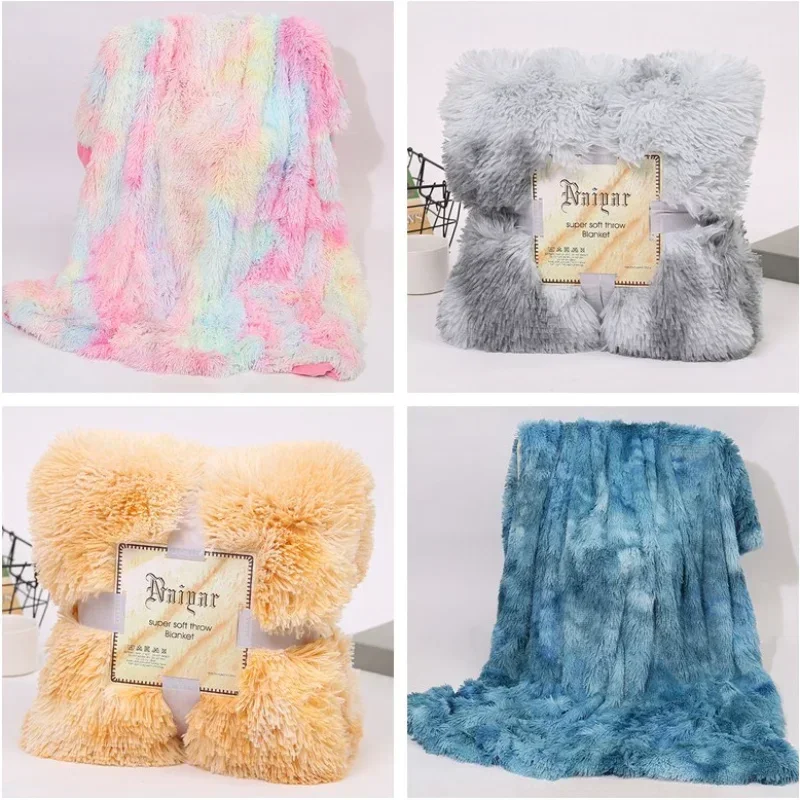 Thickened Fluffy Blanket Warm Winter Bedspread on The Bed Stitch Plaid Sofa Cover Double Side Blankets and Throws for Home Decor
Thickened Fluffy Blanket Warm Winter Bedspread on The Bed Stitch Plaid Sofa Cover Double Side Blankets and Throws for Home Decor