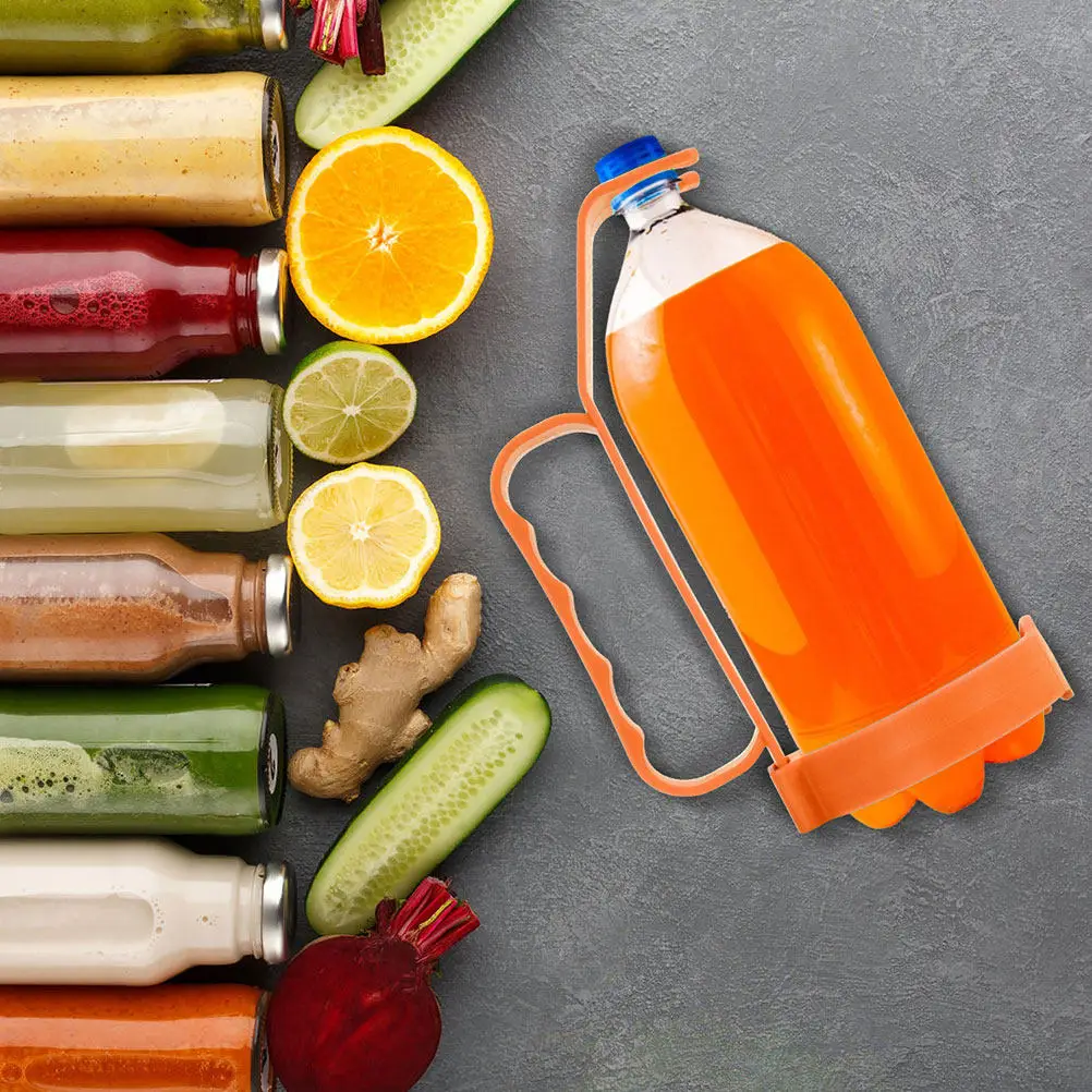 2Pcs Plastic Bottle Handle for Large Beverage Bottles Easy Transport Ergonomic Grip Stable Spill Resistant Portable Soda Water
2Pcs Plastic Bottle Handle for Large Beverage Bottles Easy Transport Ergonomic Grip Stable Spill Resistant Portable Soda Water