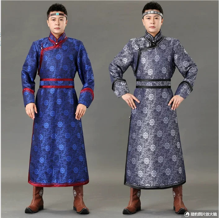 Men's Mongolian Retro Ethnic Robe Hohhot Traditional Long Sleeve Mongolian Dress
Men's Mongolian Retro Ethnic Robe Hohhot Traditional Long Sleeve Mongolian Dress