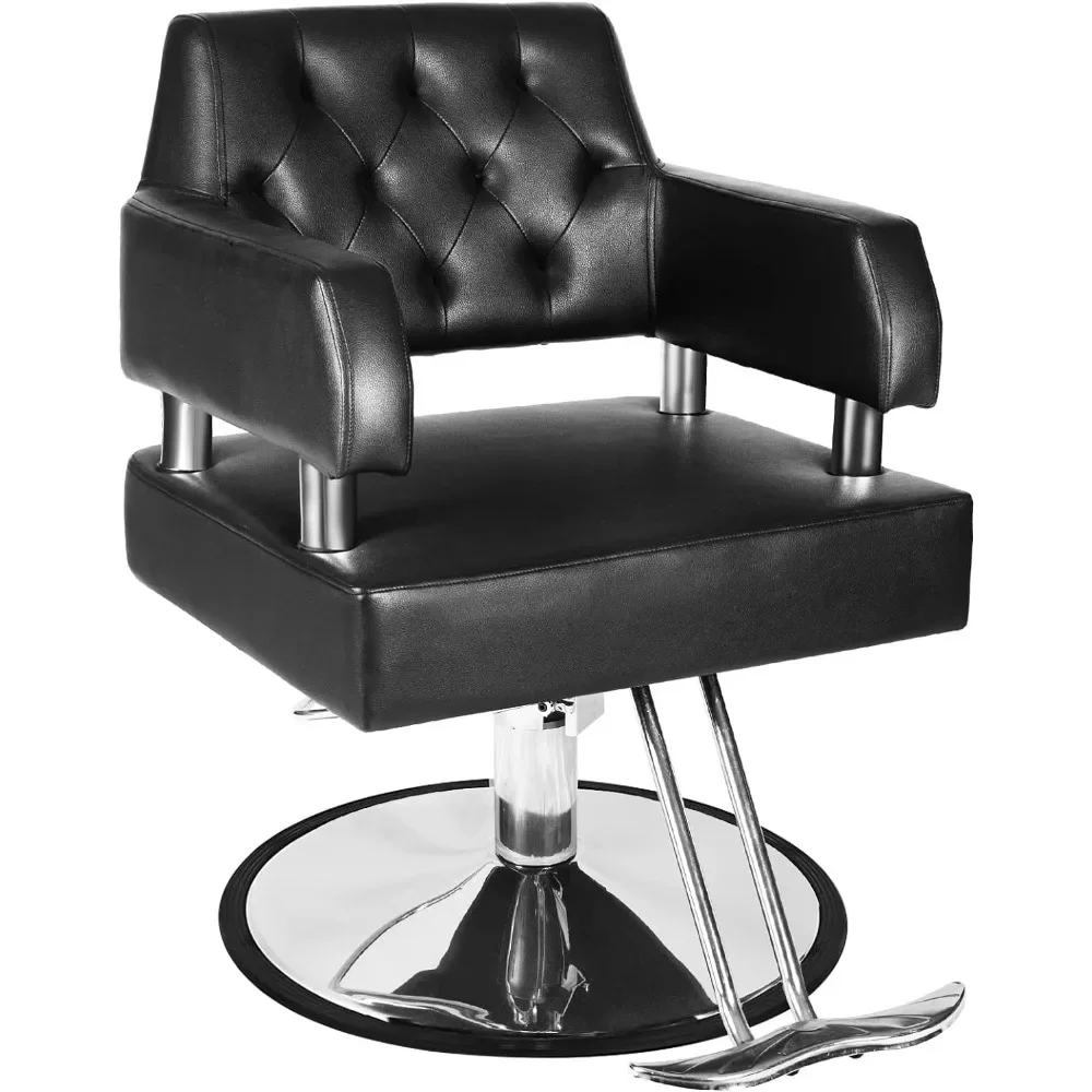 Barber Chair Salon Chair for Hair Stylist with Hydraulic Pump Adjustable Height 360 Degrees Swivel Hair Chair Spa Beauty
Barber Chair Salon Chair for Hair Stylist with Hydraulic Pump Adjustable Height 360 Degrees Swivel Hair Chair Spa Beauty